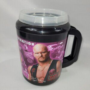 WWF Vintage 2002 World Wrestling Raw Smackdown 7-11 Slurpee Cup Coca-Cola
